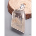 Pendentif asymétrique en Cristal Quartz Manifestation Bijoux en Quartz Manifestation YM85.3