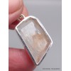 Pendentif asymétrique en Cristal Quartz Manifestation Bijoux en Quartz Manifestation YM85.3