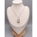 Pendentif géométrique Cristal Quartz Manifestation - Bijoux en Quartz Manifestation