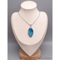 Pendentif marquise en Shattuckite naturelle Pendentifs pierres naturelles CWA2.1