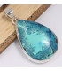 Bijou Shattuckite naturelle pendentif forme goutte Pendentifs pierres naturelles CWA2.4