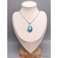 Bijou Shattuckite naturelle pendentif forme goutte Pendentifs pierres naturelles CWA2.4