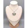Pendentif Cyanite Mermaid bleu lagon jaune Pendentifs pierres naturelles CWA4.4