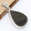 Rare Pendentif Ammolite du Canada bleu vert qualité AAA Pendentifs pierres naturelles CWA5.1