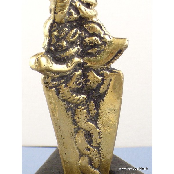 Phurba dague tibétaine sur socle Objets rituels bouddhistes PHUR2.2