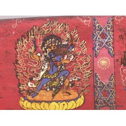 Grand livre de prières bouddhistes 38 cm Objets rituels bouddhistes GLPB1