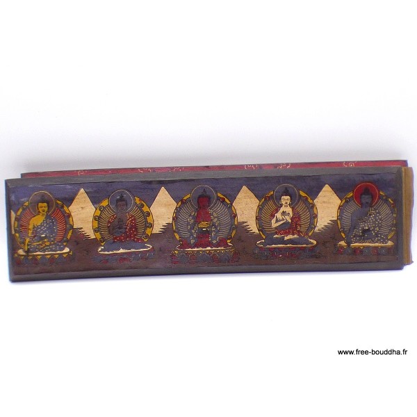 Grand livre de prières bouddhistes 38 cm-bj Livre de prières bouddhistes GLPB1-a