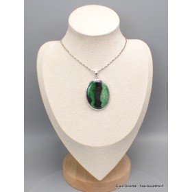 Gros pendentif en Jade Transvaal Pendentifs pierres naturelles CWA6