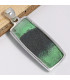 Bijou pendentif en Jade vert Transvaal rectangulaire Pendentifs pierres naturelles CWA6.2