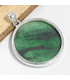 Gros pendentif rond en Jade vert Transvaal Pendentifs pierres naturelles CWA6.3
