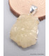 Pendentif argent Verre de Lybie forme libre Pendentifs pierres naturelles AW62.5