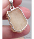 Pendentif argent Verre de Lybie forme libre Pendentifs pierres naturelles AW62.5