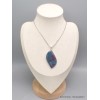 Gros Pendentif en Rubis sur Cyanite forme larme Bijoux en Rubis sur Cyanite CWA8.2