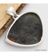 Pendentif Obsidienne Peanut asymétrique Pendentifs pierres naturelles CWA9.1