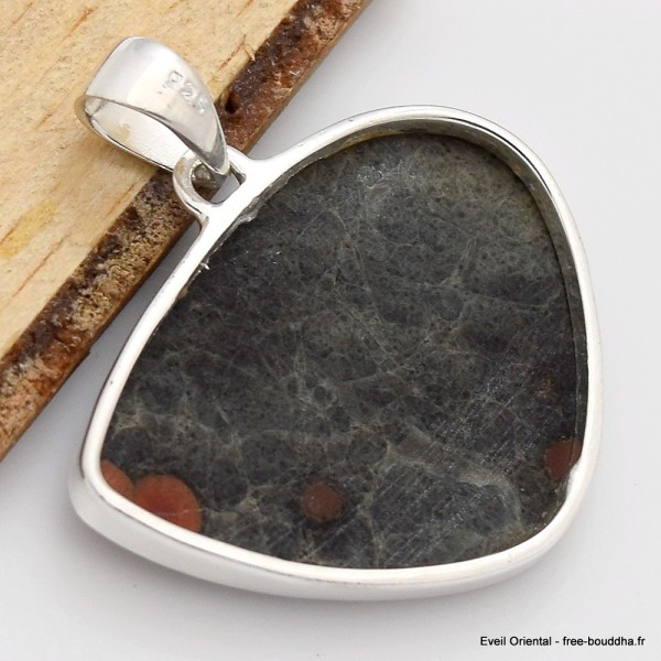 Pendentif Obsidienne Peanut asymétrique Pendentifs pierres naturelles CWA9.1