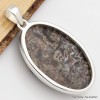 Pendentif Obsidienne Peanut oval Pendentifs pierres naturelles CWA9.2