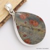 Bijou Obsidienne Peanut pendentif goutte Pendentifs pierres naturelles CWA9.4