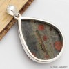 Bijou Obsidienne Peanut pendentif goutte Pendentifs pierres naturelles CWA9.4