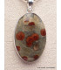 Pendentif Obsidienne Peanut oval Pendentifs pierres naturelles CWA9.2