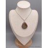Bijou Obsidienne Peanut pendentif goutte Pendentifs pierres naturelles CWA9.4