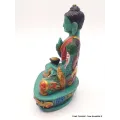 Statuette bouddhiste tibetaine Bouddha de protection 13 cm - Statuettes bouddhistes tibétaines artisanales