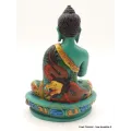 Statuette bouddhiste tibetaine Bouddha de protection 13 cm - Statuettes bouddhistes tibétaines artisanales