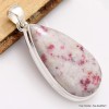 Cristal de Cinabre pendentif goutte Pendentifs pierres naturelles CWA11.1