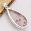 Cristal de Cinabre pendentif goutte Pendentifs pierres naturelles CWA11.1