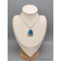 Pendentif Quantum Quattro bleu forme cloche Bijoux en Quantum Quattro CWA10.1