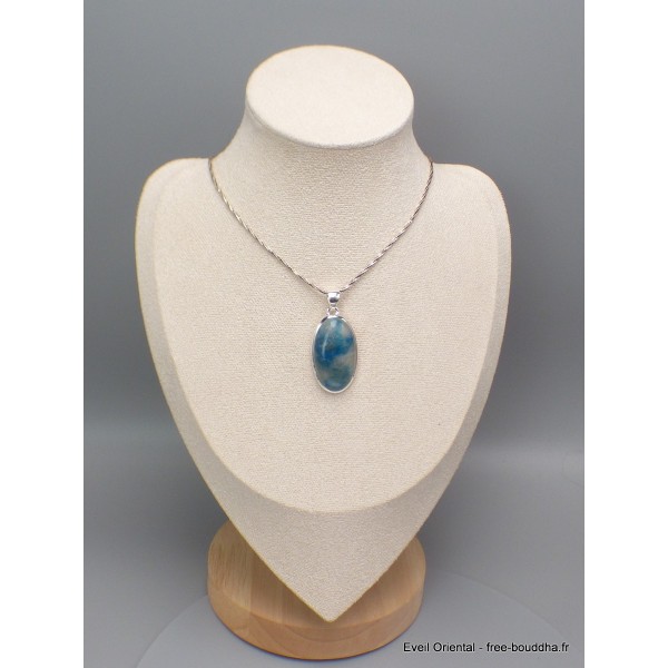 Bijou Pendentif Quantum Quattro bleu oval Bijoux en Quantum Quattro CWA10.5