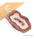 Grand Pendentif Agate de Botswana tranche Bijoux en Agate CWA13.1