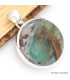 Pendentif rond en Aquaprase Bijoux en Aquaprase CWA15