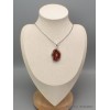 Pendentif Agate de Botswana ocre grise Bijoux en Agate CWA13