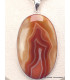 Très gros Pendentif Agate du Lac Supérieur 8,8 cm Bijoux en Agate CWA14.1