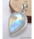 Bijou pendentif en Pierre de lune bleue péristérite Bijoux en Pierre de lune CWA12.5