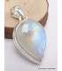Bijou pendentif en Pierre de lune bleue péristérite Bijoux en Pierre de lune CWA12.5