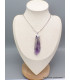Grand pendentif Améthyste brute Pendentifs pierres naturelles CWA18