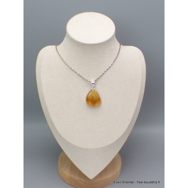 Pendentif véritable Ambre de la Baltique asymétrique-dy Bijoux en Ambre de la Baltique CWA19