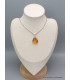 Bijou Pendentif véritable Ambre de la Baltique asymétrique Bijoux en Ambre de la Baltique CWA19.1