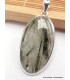Gros pendentif Actinolite verte ovale Bijoux en Actinolite CWA23