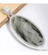 Gros pendentif Actinolite verte ovale Bijoux en Actinolite CWA23