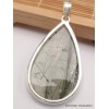 Gros pendentif Actinolite verte forme goutte Bijoux en Actinolite CWA23.1