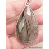 Gros pendentif Actinolite verte forme goutte Bijoux en Actinolite CWA23.1
