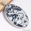 Gros Pendentif oval Agate Medicine Bow (Wyoming) Pendentifs pierres naturelles CWA24.1