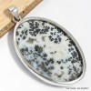 Gros Pendentif oval Agate Medicine Bow (Wyoming) Pendentifs pierres naturelles CWA24.1