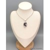 Pendentif Tourmaline noire sur Quartz blanc ovale Bijoux en Tourmaline Noire CWA25.2