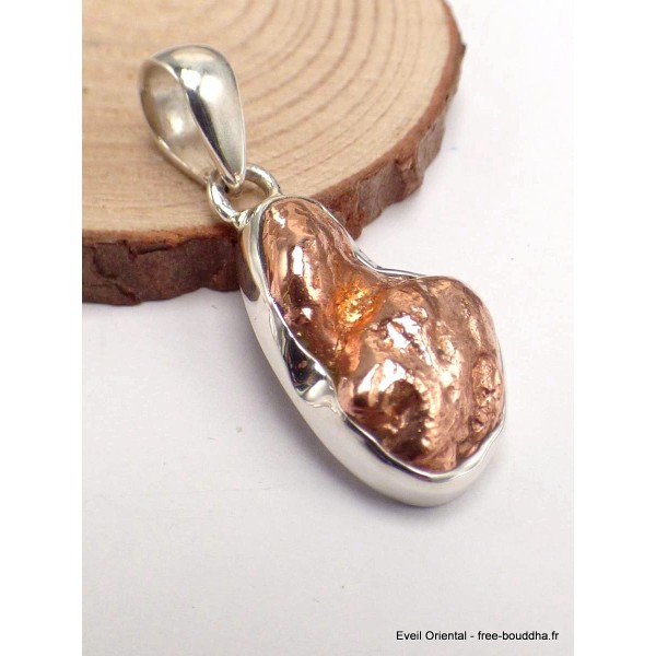 Pendentif Cuivre natif forme libre (Michigan) Pendentifs pierres naturelles CWA26