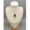 Bijou Pendentif Tourmaline noire sur Quartz losange Bijoux en Tourmaline Noire CWA25.4