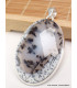 Gros Pendentif en Merlinite facettée Pendentifs pierres naturelles PAC58