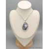 Gros Pendentif en Merlinite facettée Pendentifs pierres naturelles PAC58